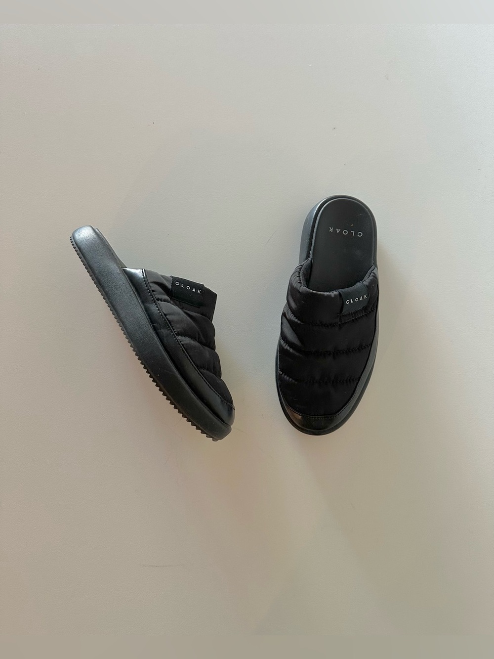 Cloak Mules Slippers Markiplier Black Lounge Shoes M6 W8 Black